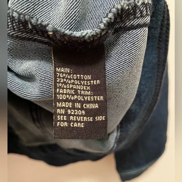 Y2K Faux Fur lined denim jacket women’s size 1X animal print cheetah girls - Picture 8 of 8